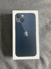 Retail Box For iPhone 13 Blue Box Only