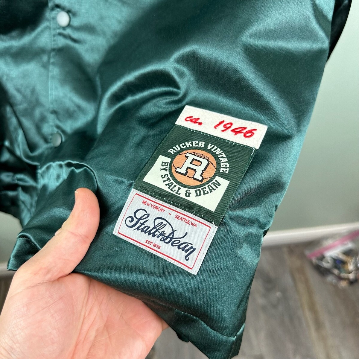New With Tags Men's Rucker Tournament Nj Pros Jacket Size XXXL