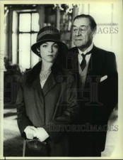 1986 Press Photo Amy Irving and Rex Harrison in 