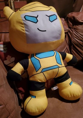 bumblebee transformer stuffed animal