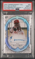 2024 Topps Transcendent Elly De La Cruz Rookie RC Platinum Autograph 1/1 - Reds