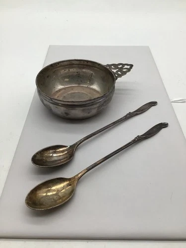 Sterling Silver Lot Spoons Bowl  Use or Scrap - 144g