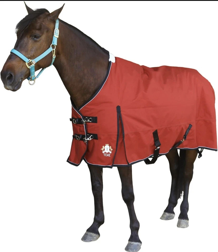 Sábana Horse Turnout Take 57 Impermeable Transpirable Negra y Gris Nueva con Etiquetas Foto 2 de 4