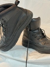 NIKE ACG WOODSIDE II Boots Triple Black SIZE 7 Y HF0767-001