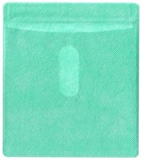 CD Double-sided Plastic Sleeve Green Lot
