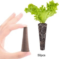 50Pcs Grow Sponges  Growth Sponges Easy to Use Great for Soil Plant Starter 0.22 per sponge