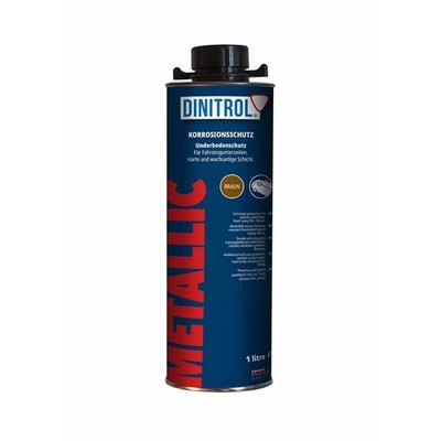 1000 ml Dinitrol Metallic Unterbodenschutz Rostschutz Korrosionsschutz Dinol neu