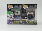 Funko Pop! Heroes DC Batman #518 The Joker #517 Set of 2 With Protector Flaw