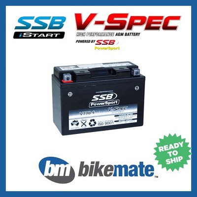 Battery AGM VSPEC  for YAMAHA YZF-R6 2001 2002 2003 2004 2005