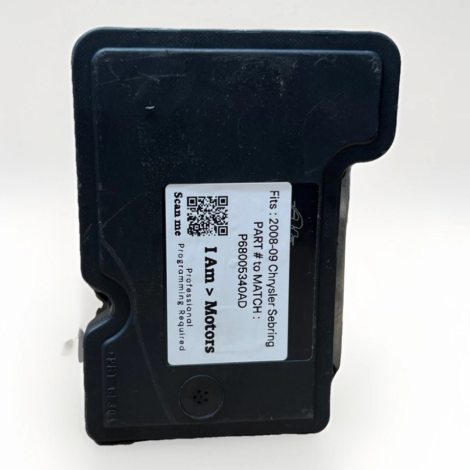 Módulo de bomba de freno ABS reacondicionado Chrysler Sebring 2008-2009 | P68005340AD Foto 3 de 4