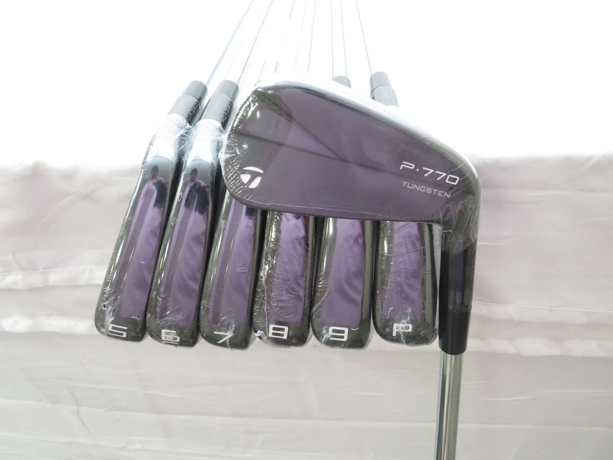 TaylorMade P-770 2024 Set Fers 6-PW,GW - Dynamic Gold Mid 115 Stiff - État 8.5/10