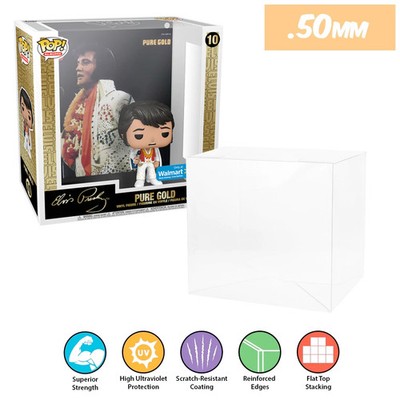 0.50mm POP PROTECTOR for Elvis Pure Gold Pop Album Funko Pop