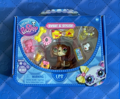 Littlest Pet Shop LPS Dachshund #261 #G7 Sweet & Stylish