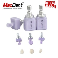 C14 Dental Emax Glass Ceramic Blocks Lithium Disilicate CAD/CAM CEREC Block 5PCS