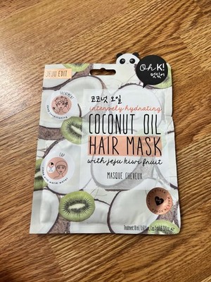 Oh!K Kokosöl Haarmaske mit Jeju Kiwi Frucht - Feuchtigkeitsspendende Behandlung Geschenk