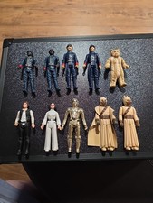 Star Wars Vintage 10 Action Figure Lot Han Solo Leia C3-PO 3.75" NICE shape