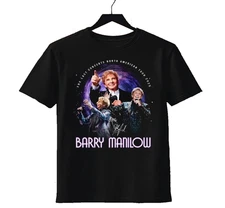 NEW Barry Manilow's 2025 Unisex Concert T-shirt S-5XL MEN AND UM441