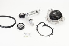 Wasserpumpe + Keilrippenriemensatz CONTINENTAL CTAM 5PK1745WP1 f&uuml;r MERCEDES W246
