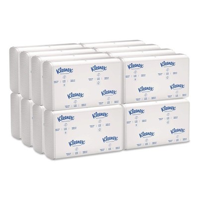 Kleenex 01500 10.13 in. x 13.15 in. 1-Ply C-Fold Paper Towels - WT (2400/CT) New
