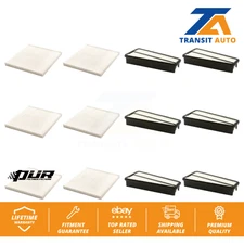Air Cabin Filters (12 Total) Kit For 2006-2015 Toyota Tacoma 4.0L KFL-102672