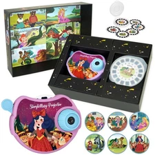 SMILESSKIDDO Book Projector for Kids - Storytelling Projector Bedtime Stories...