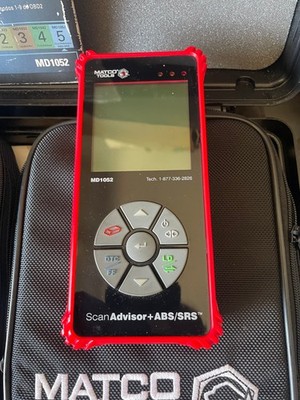 Matco MD-1052 Tools Scan Adviser +ABS/SRS Digital Scan Tool Kit