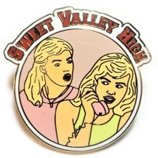 Sweet Valley High SECRETS Book Cover 1.5 inch Hat Jacket Tie Tack Lapel Pin