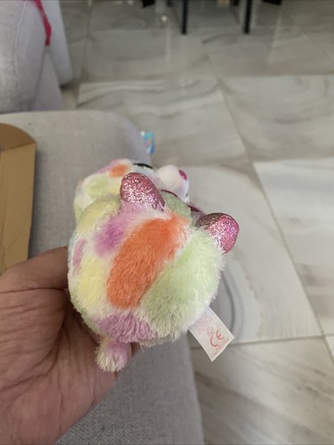 Ty Beanie Boos Bloomy Bunny Rabbit Soft Toy 8.5" 2018 #803 - Picture 8 of 8