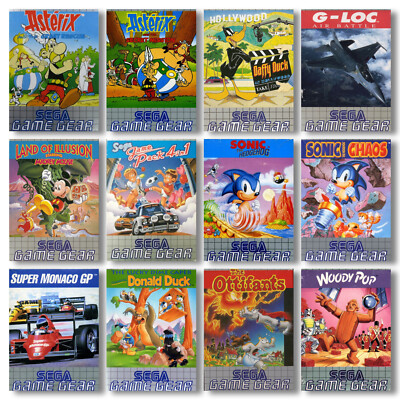 SEGA Game Gear Spiele-Wahl [   nur Modul] Jump N Run   Action   Rennen  