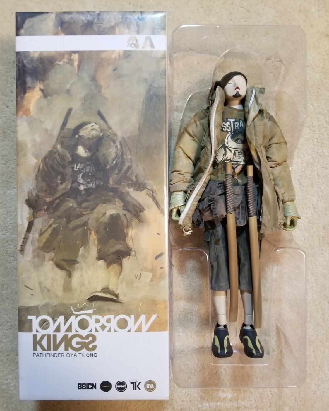 THREEA 3A Tomorrow Kings Pathfinder Oya & Showa Tk 1/6 Scale ASHLEY WOOD Popbot