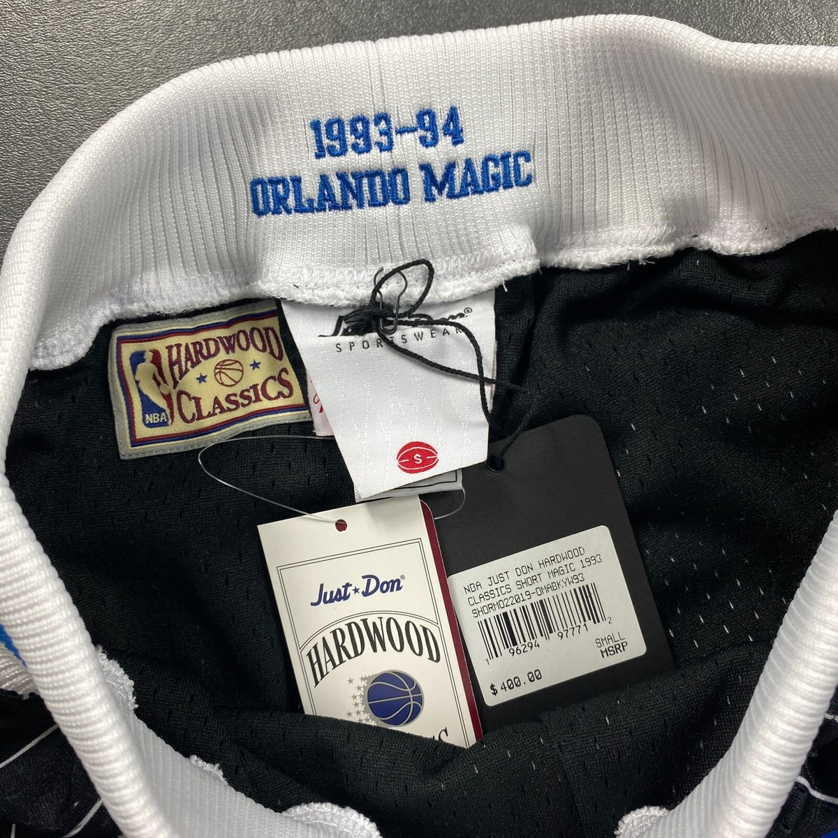 Just Don Mitchell Nessオーランドマジック 1993-94 100% Authentic Just Don x Mitchell Ness 93 94 Orlando Magic
