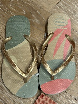 Havaianas Girl's Slim Palette Glow Flip-Flop Size 3-4Y