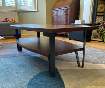 Metal Coffee Table Leg Bench Steel Frame Furniture Feet Epoxy TV Table Project