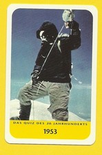 Sir Edmund Hillary Mount Everest  Cool Sports Collector Card  Europe