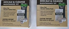 Homebright Descale Cleanse Maintenance Kit for Coffee & Espresso Machine -2 Kits