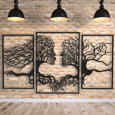 Baum Gesichter Wanddeko , Bilder 3D, Wandbilder für wohnzimmer und schlafzimmer