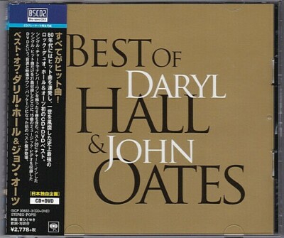 Daryl Hall & John Oates SEALED NEW CD(BSCD2)+DVD(Region-2) ''Best Of'' Japan OBI