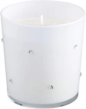 Crystalite Bohemia 9 oz. Glass with coating Candle "Sparkly" with Rhinestones
