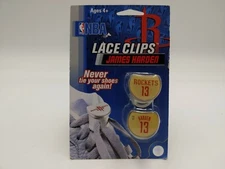 2012 NBA Shoe Lace Clips Houston Rockets James Harden
