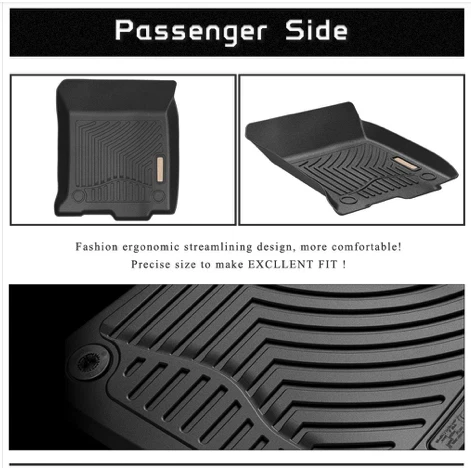 Tapetes de assoalho para todas as condições climáticas compatíveis com Honda Accord 2013-2017 - Imagem 4 de 4