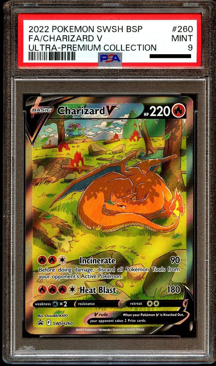 【PSA鑑定済み】Charizard V MINT 9【ポケカ】 PSA 9 MINT Charizard V 153/172 Brilliant Stars Ultra Rare