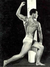 Gay Interest - Vintage   Male Physique Photos  ATHLETIC MODEL GUILD 3.5 x 4.5