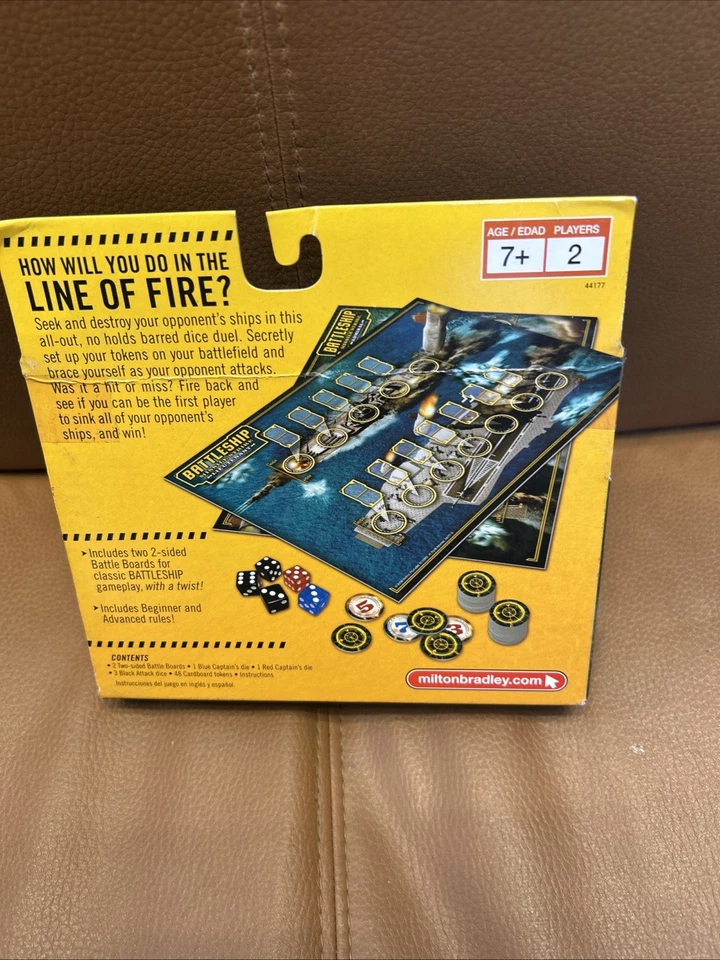 Mb Battleship Missile Strike Travel Compact Game, 7+. New With Box 🔥 🚢 - Image 2 of 3