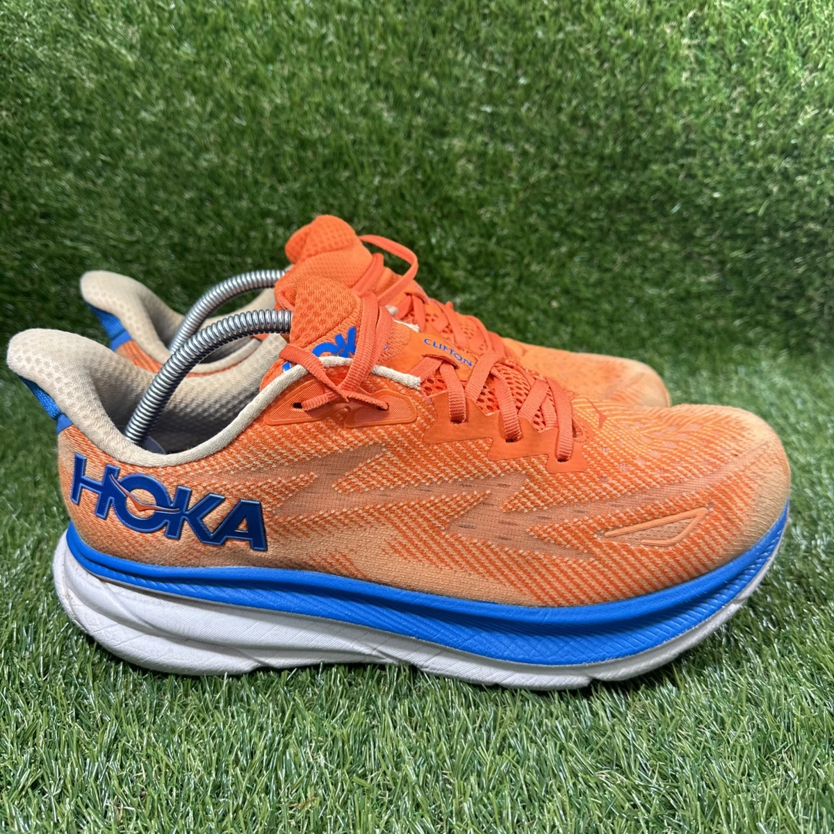 Hoka One One HOKA Clifton 9 2E Wide Vibrant Orange Impala  display picture 2