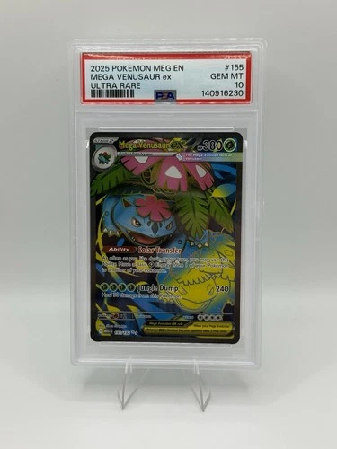 Pokémon TCG Mega Venusaur EX 155/132 PSA 10
