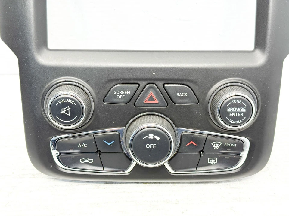 2013-2018 DODGE RAM CLIMATE TEMPERATURE A/C HEATER CONTROL PANEL 1UJ96DX9AF OEM - Image 2 of 4