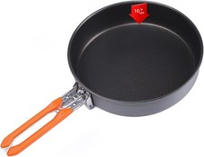 7.6-inch Camping Skillet (Non-Stick Coating) | Outdoor Kitchen Gear | 