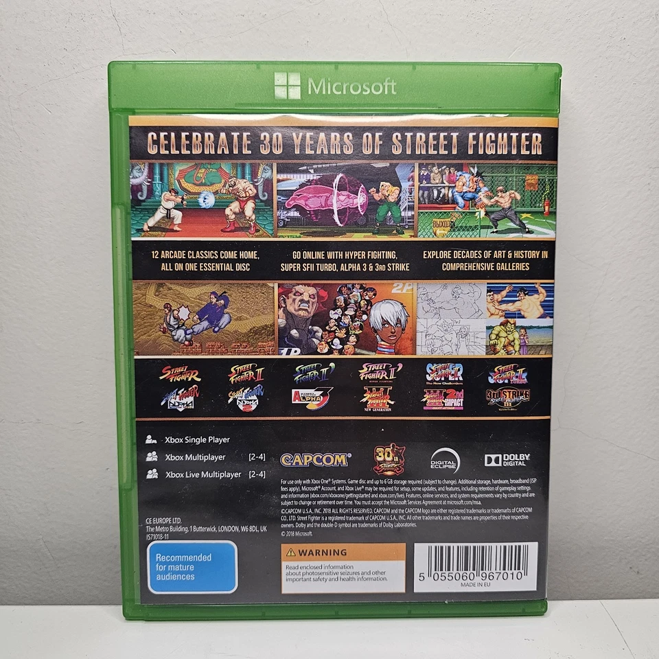 Street Fighter 30th Anniversary Collection - Xbox One Game - PAL - Capcom - Image 2 of 4