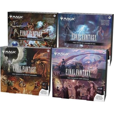 MTG FF シーンボックス 英語版 4種セット Final Fantasy Magic The Gathering - Final Fantasy Scene Box Bundle All 4 Scene