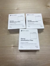 SEALED NEW lot of 3 Petlibro Glacier Ultrafiltration Filters PLFF007